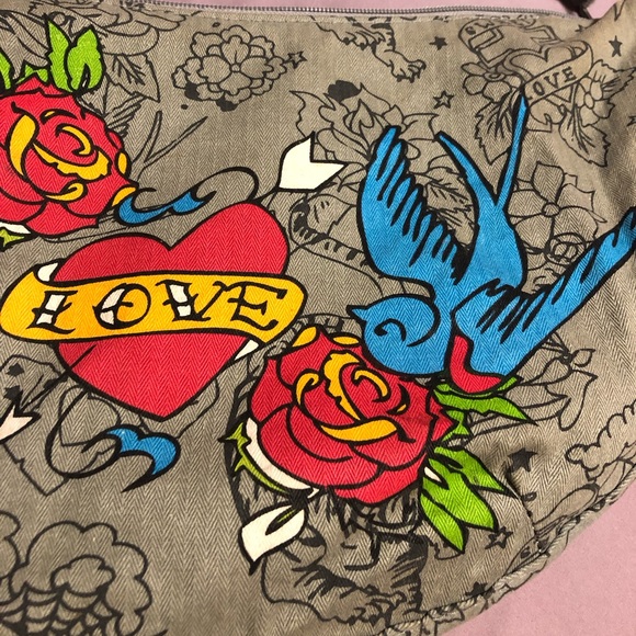 Tattoo Style Hobo Bag - Picture 4 of 14